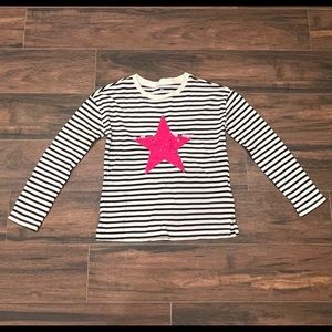 Striped long sleeve shirt